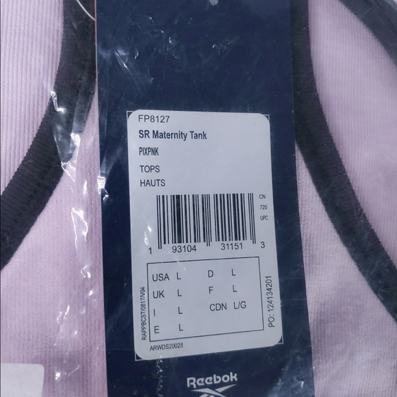 🎄 3/$35 5x 👯‍♀️Host Pick⚡️Reebok Studio Maternity Tank Top - Picture 8 of 9